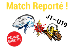 Match U19 (J1) reporté