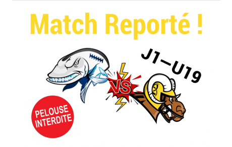 Match U19 (J1) reporté
