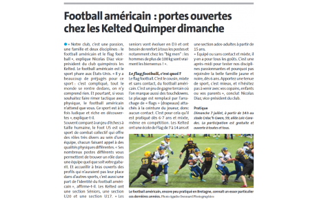 Les Portes Ouvertes annoncées dans le Télégramme